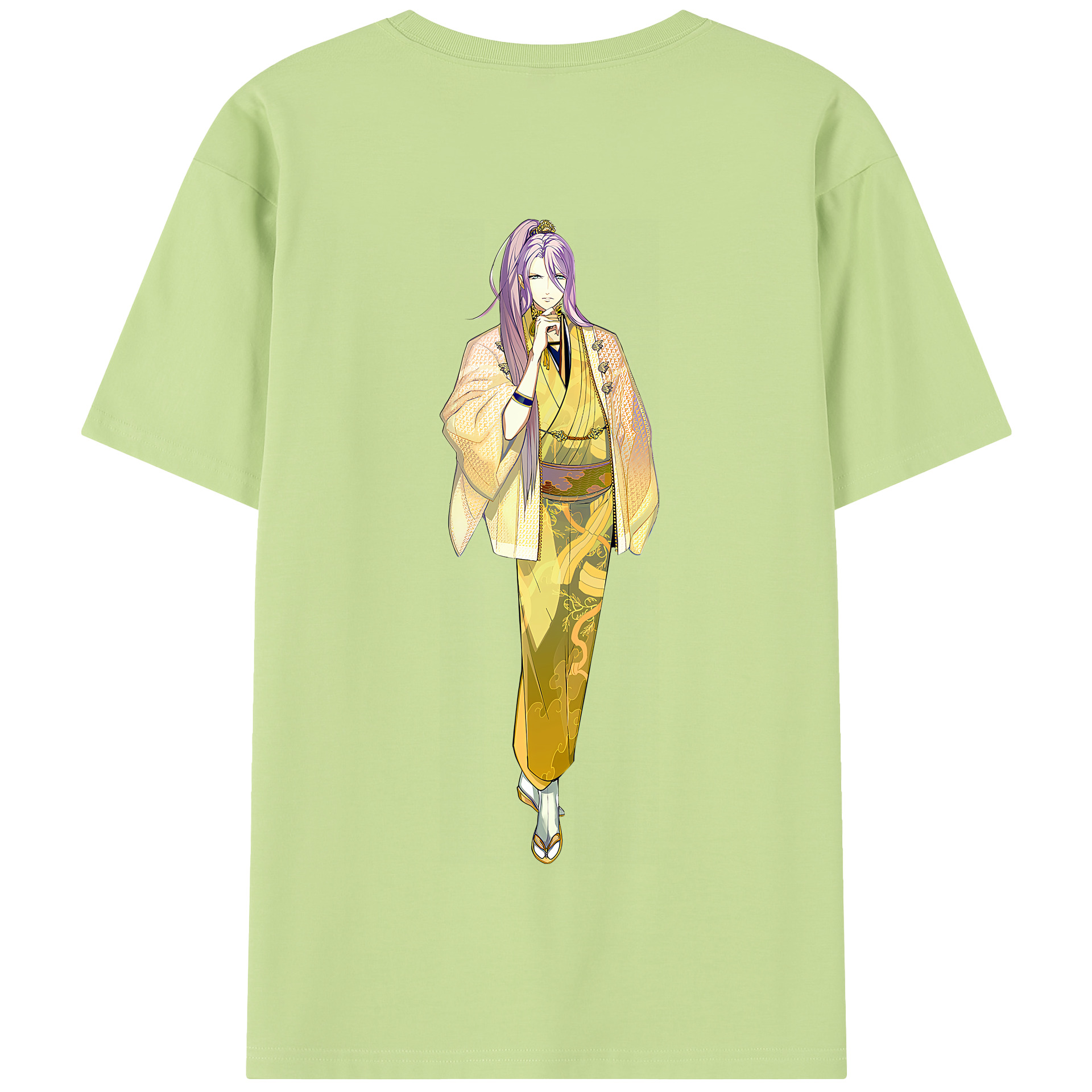 （画像用） 刀剣乱舞 Touken Ranbu 綿100％半袖Tシャツ（背面プリント）